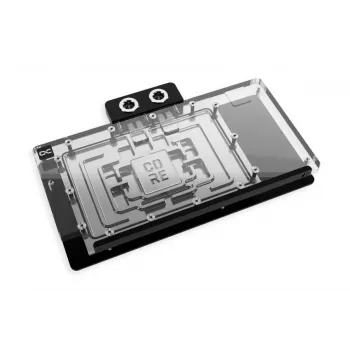 Backplate Alphacool 10270 Akryl Aluminium Chrom Miedź Nylon Czarny Przezroczysty