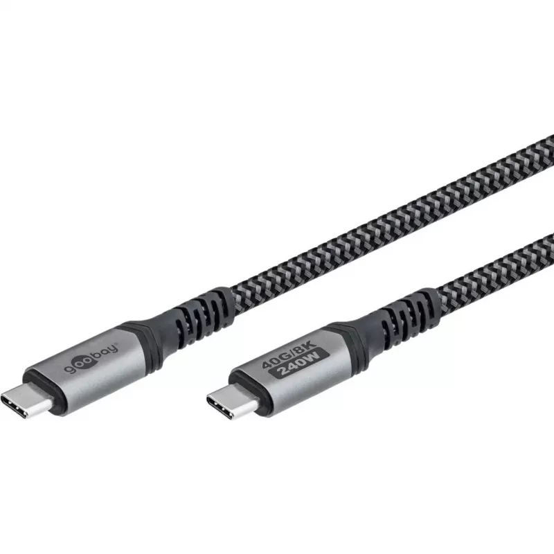 Goobay 74210 Kabel USB Czarny