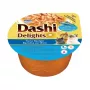 Mokra karma dla kota INABA Dashi Delights Tuna tacka 70 g — karma uzupełniająca dla dorosłych kotów, 90% wilgotności