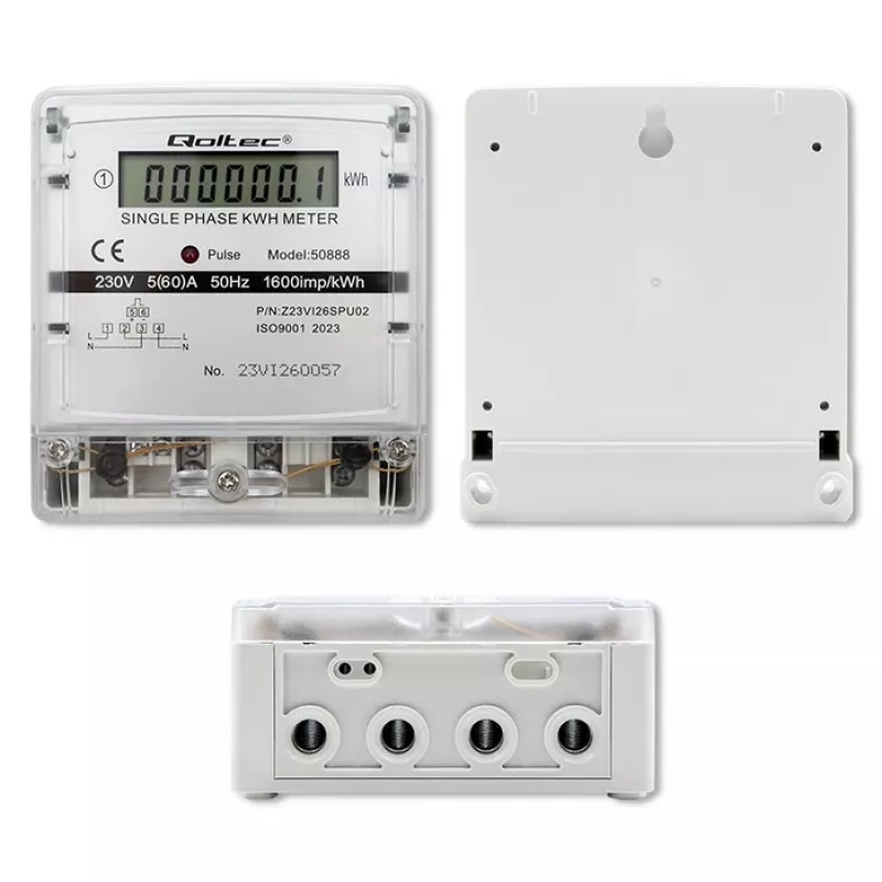 Jednofazowy elektroniczny licznik energii 230V LDC