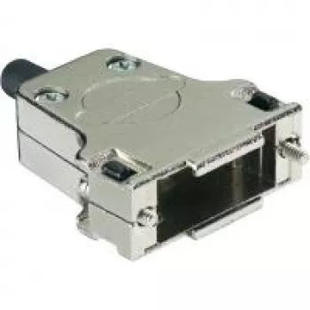 Obudowa D-SUB Harting Liczba pinów: 9 Metalowa 180 ° Srebrna 09 67 009 0344 1 szt. (09 67 009 0344)