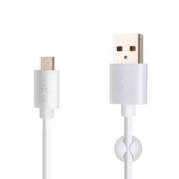 Kabel do transmisji danych i ładowania USB na USB-C FIXED FIXD-UC2M-WH — 2,0 m, biały