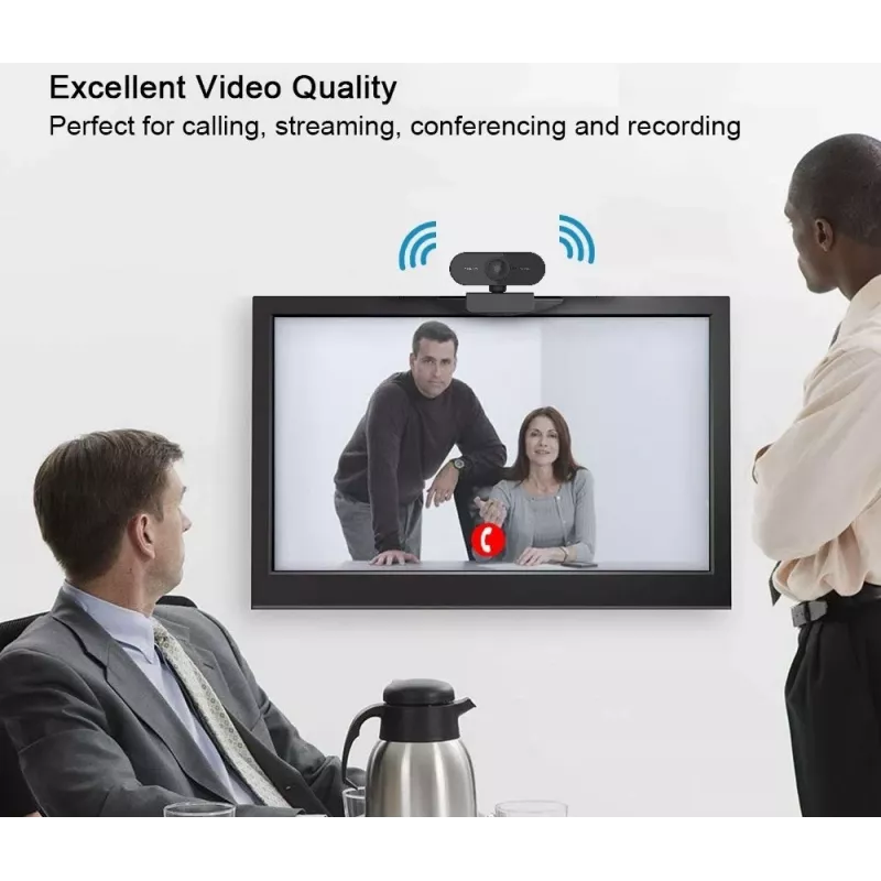 Kamera internetowa MANTA W177 rozdzielczość 1080p z łącznością Bluetooth