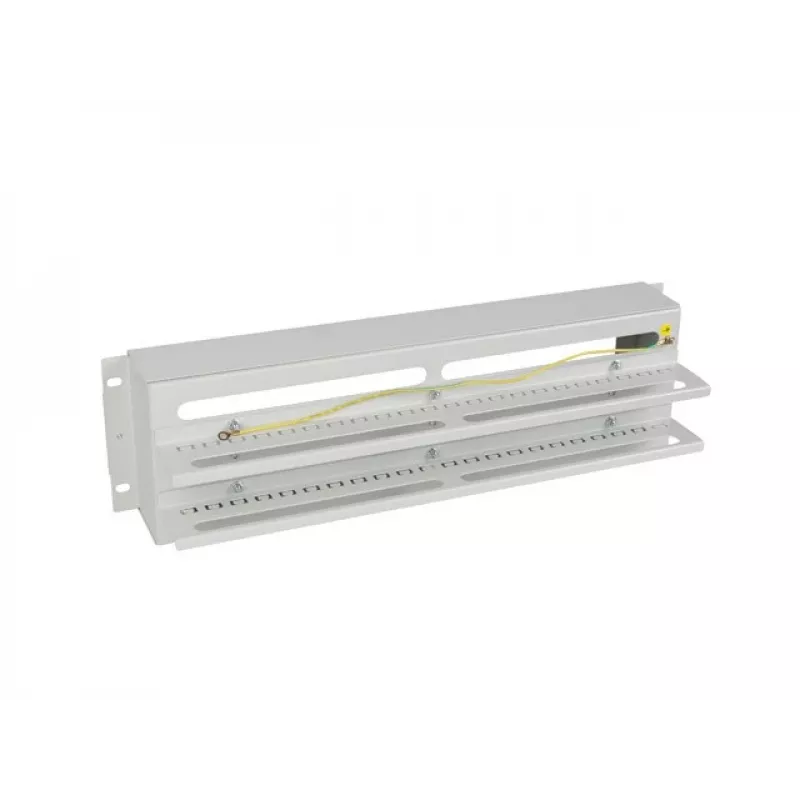 Szafa dystrybucyjna Lanberg AK-VDP103-S Szara Stal 48,3 cm