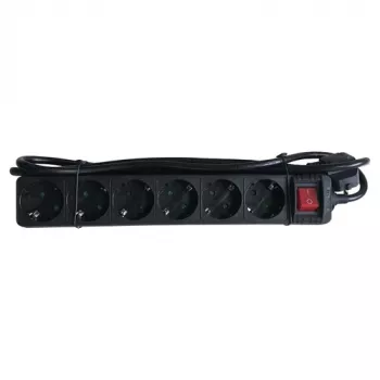 Listwa zasilająca M-Cab POW0028 1,5 m 6 gniazd AC 16 A 3680 V
