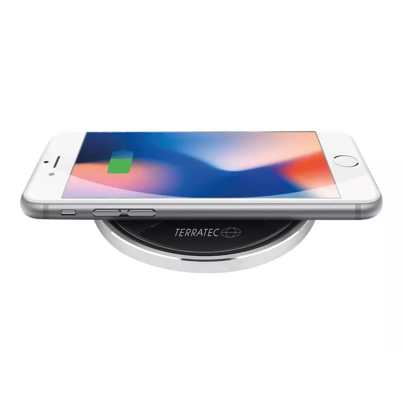 Ładowarka wewnętrzna Terratec ChargeAIR dot! Smartphone Czarny Srebrny
