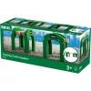 BRIO 33253 podstawki wsporcze zielone, 2 szt.