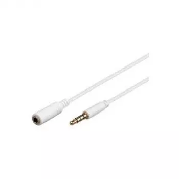 Przedłużacz AUX Goobay 4-pin 3.5 mm cienki CU