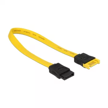 Kabel SATA DeLOCK 83949 0,2 m SATA 7-pin żółty
