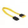 Kabel SATA DeLOCK 83949 0,2 m SATA 7-pin żółty