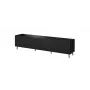 Cama szafka RTV PAFOS 200x42x52 czarny matowy