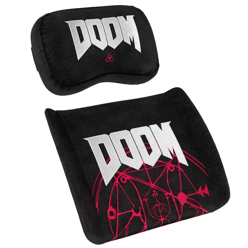 Zestaw poduszek z pianki memory noblechairs – edycja DOOM
