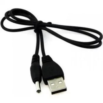 ALLNET USB_DC_5.5MM_1M Uniwersalny czarny zasilacz i przetwornica napięcia (USB_DC_5.5_90°_1m)