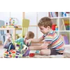 Zestaw toru wyścigowego Extralink TOYS — zestaw inteligentnych samochodów, modułowe elementy toru, pojazdy zasilane bateriami