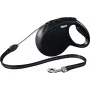 Flexi nowy CLASSIC 8 m Czarna smycz dla psa z wysuwanym mechanizmem