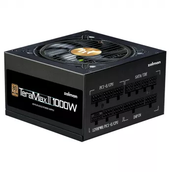 Zasilacz Zalman ZM1000-TMX2 TerraMax II 80 Plus Gold, w pełni modułowy, ATX 3.0, PCIe 5.0 - ATX - 80 PLUS Gold