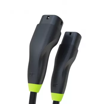 Kabel do ładowania zielony Cell EVKABGC03 — Typ 2, 5 m, 11 kW, do pojazdów elektrycznych