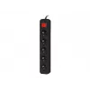 Przedłużacz zasilający Lanberg PS1-05E-0300-BK 3 m 5 gniazd AC Wewnętrzny Biały