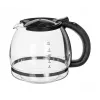 Ekspres przelewowy CLATRONIC KA 3473, zbiornik na wodę 1,5 l, pojemność 14 filiżanek, czarny