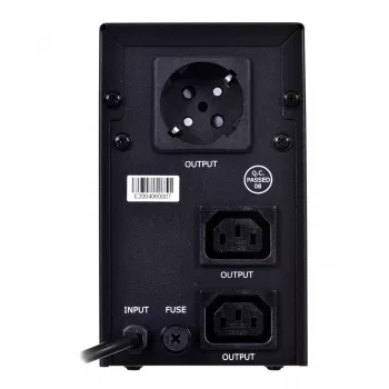 Gembird EG-UPS-034 zasilacz awaryjny (UPS) Line-Interactive 1500 VA 900 W 3 gniazda AC
