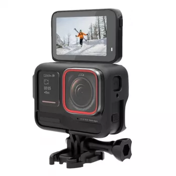 Plastikowa klatka PULUZ do Insta360 Ace Pro (czarna)