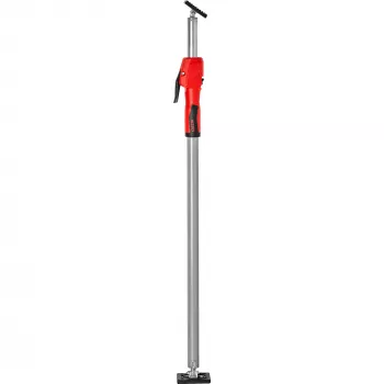 Decken-und Montagestütze STE150 silber/rot, 900mm - 1.500mm, mit Pumpgriff