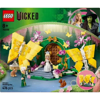 Zestaw konstrukcyjny LEGO Wicked 75688 Ślub Glindan — zestaw tematyczny, model 75688