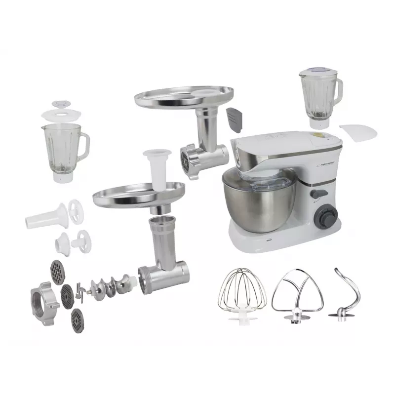 Robot kuchenny Esperanza EKM025 1000 W 5 L Stal nierdzewna Biały