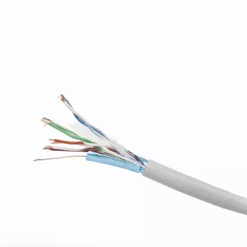 Kabel sieciowy GEMBIRD CAT5e F/UTP (FTP) 100 m, 24 AWG, szary