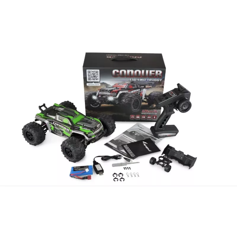 Amewi 22604 zdalnie sterowany model RC Truggy Silnik elektryczny 1:16 (22604)