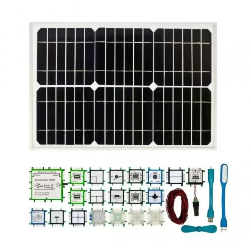 Zestaw solarny ALLNET 133574 Czarny akcesorium do płytki rozwojowej