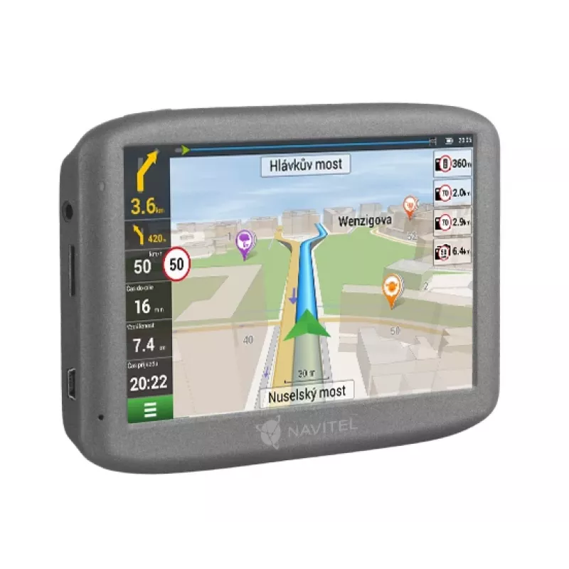 Navitel E501 Navigator 12,7 cm (5 cali) TFT ekran dotykowy szary
