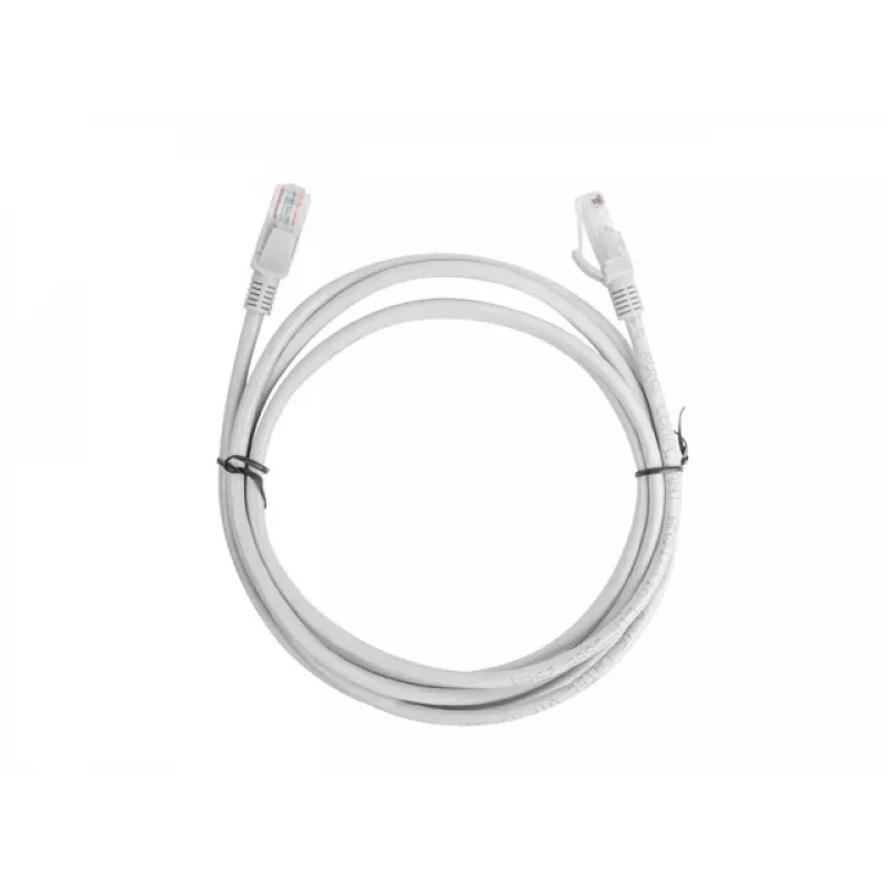 Kabel sieciowy LANBERG PCU6-10CC-0200-S Cat6 U/UTP RJ-45 2 m szary