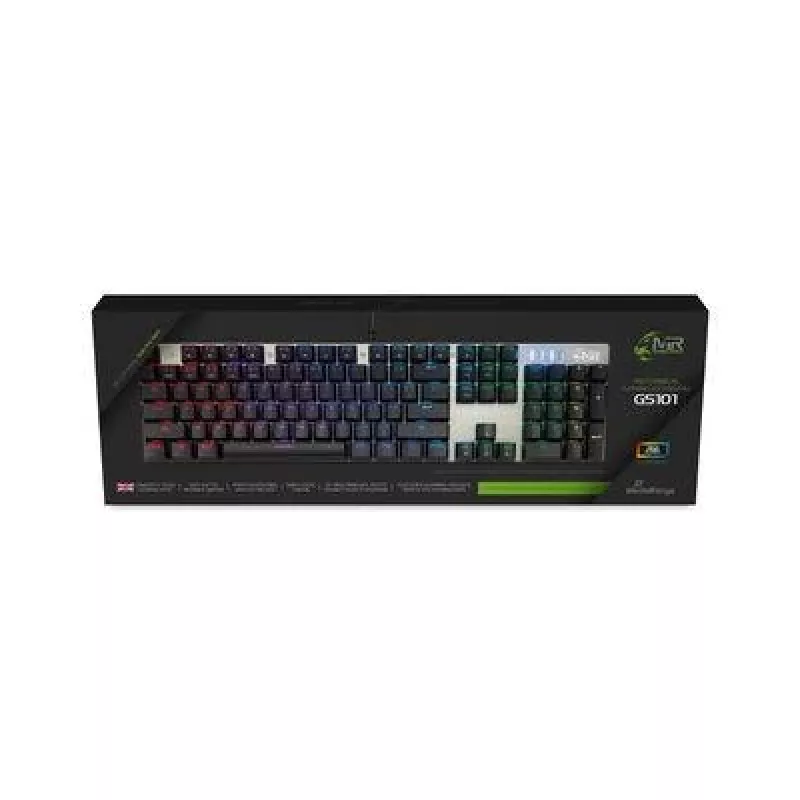 Klawiatura GS101 CZARNY/SREBRNY/MRGS101-UK Mediarange