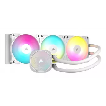Wszechstronna chłodnica cieczy Corsair NAUTILUS 360 RS ARGB 1700 RPM Biała