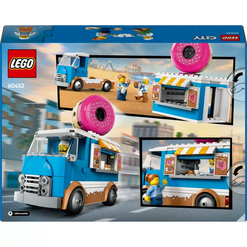 LEGO CITY 60452 Pączkowy Samochód