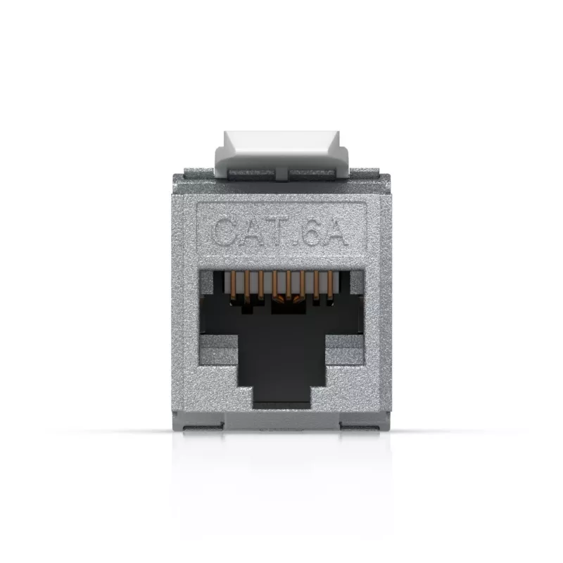 Keystone Jack Ubiquiti UACC-Keystone-Jack-C6A RJ-45 Płaski Metaliczny