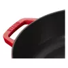 Staub Pieczeń Chistera 28cm okrągła czerwona wiśnia 40511-474-0 405114740 (40511-474-0)