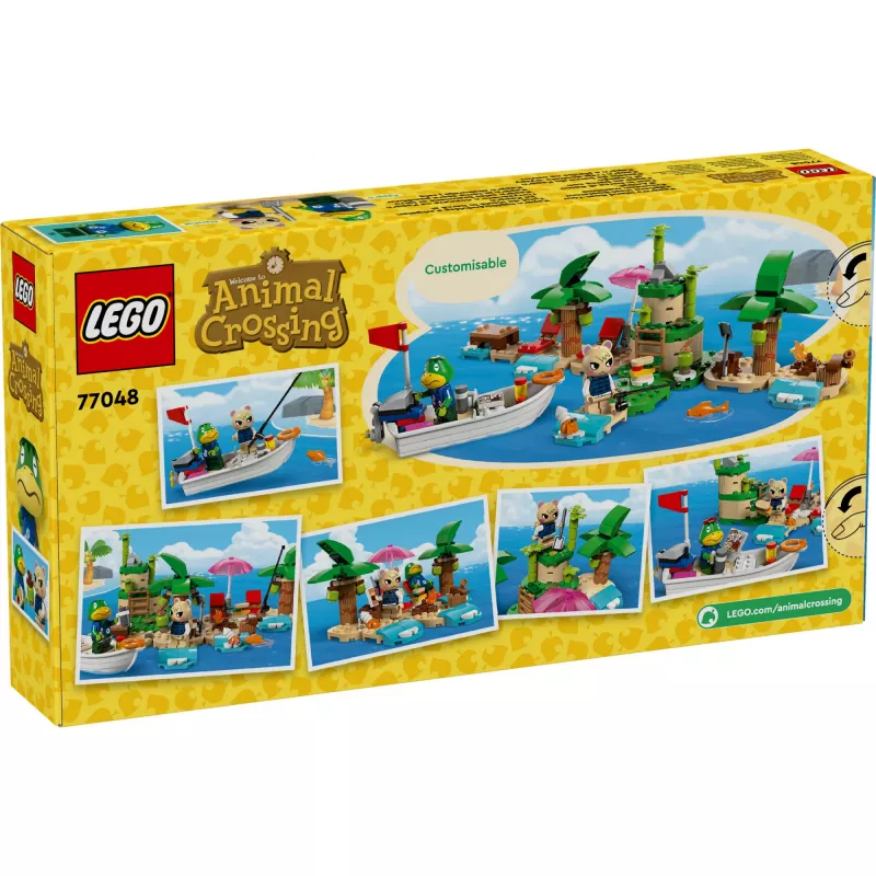 Zestaw konstrukcyjny LEGO 77048 Animal Crossing Rejs łodzią z Wyspą Kapitana