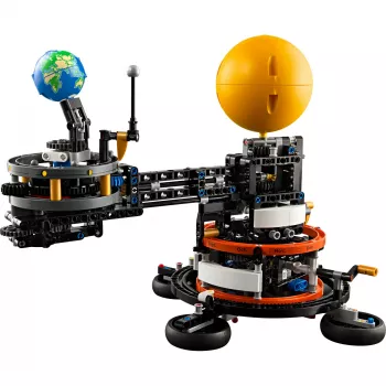 LEGO Technic Pianeta Terra e Luna in Orbita – Giochi Spaziali per Bambini e Bambine da 10 Anni in Su, Sistema Solare Giocattolo da Costruire con Pianeti