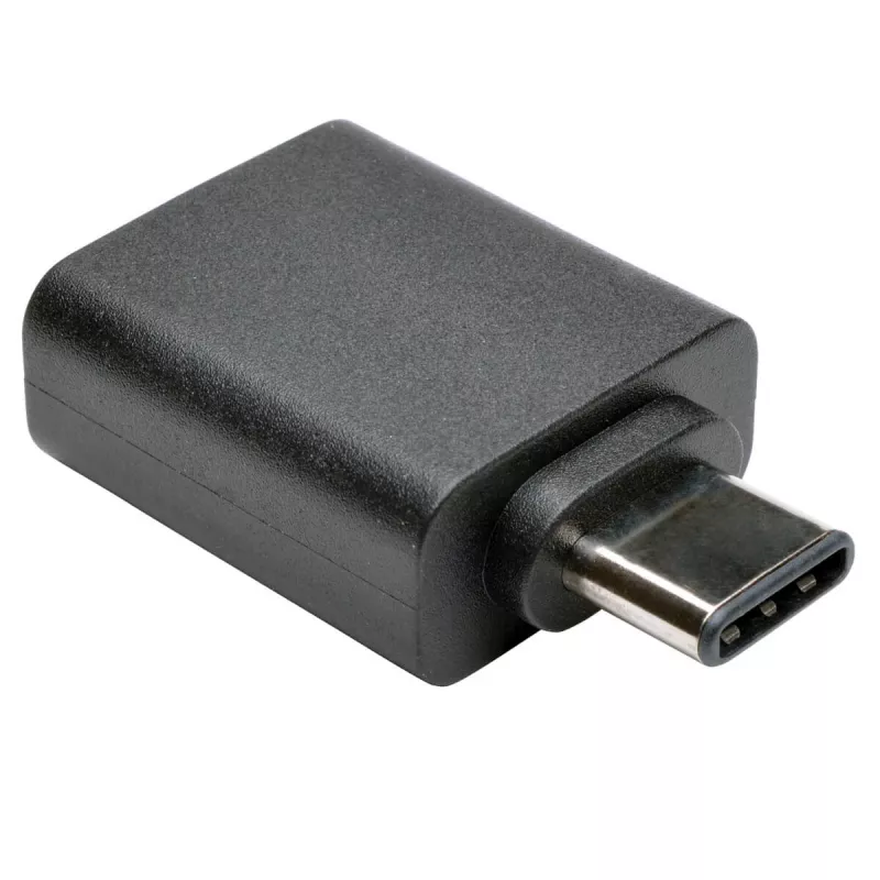 Eaton Tripp Lite Series USB 3.1 Gen 1.5 Adapter USB-C na USB Type A M/F 5 Gbps Tablet Smartfon - Adapter USB - USB Type A (żeński) na 24-pin USB-C (męski) - USB 3.1 - Czarny (U428-000-F)