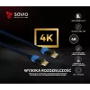 Przewód HDMI Savio GCL-02 1,8 m HDMI Typ A (Standard) Czarny, Niebieski
