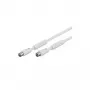 Wentronic 50725 Kabel koncentryczny biały