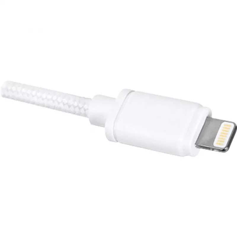 Kabel adaptera USB 2.0, wtyk USB-A > wtyk Lightning (biały, 2,0 metra)
