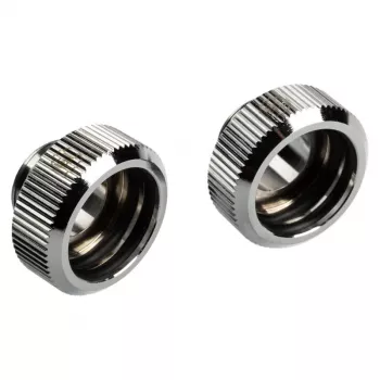 Adapter G1/4 cala męski do twardej rury 16 mm BitsPower Touchaqua TA-FH16-GS, 2 szt., srebrny