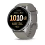Smartwatch Garmin Venu 4 1.4 cal AMOLED GPS Wi-Fi 45mm Srebrny