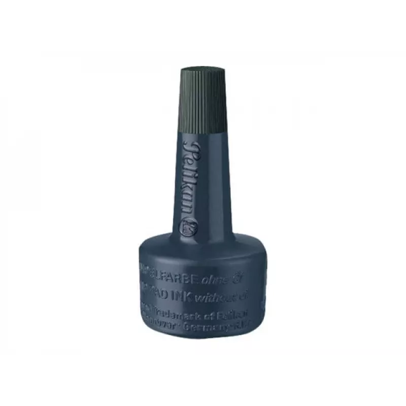 PELIKAN Stempelfarbe ohne Oel schwarz 4K ohne Oel schnelltrocknend Inhalt 28 ml (00351197)