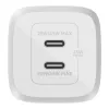 Belkin WCH011vfWH Ładowarka sieciowa AC szybkiego ładowania do laptopa, smartfona, tabletu, biała