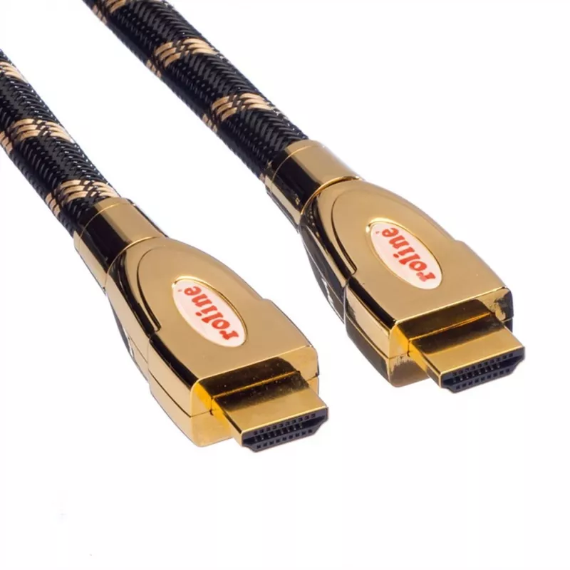 Kabel HDMI ROLINE GOLD Ultra HD 1m