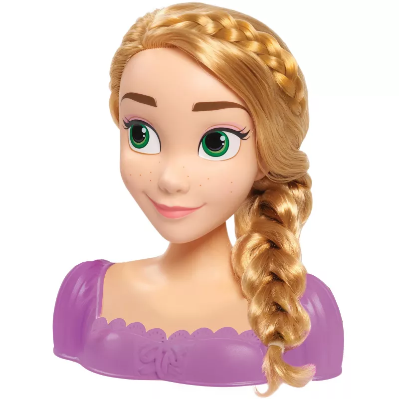 Disney Princess - Głowa do stylizacji Roszpunki, głowa do makijażu i fryzur